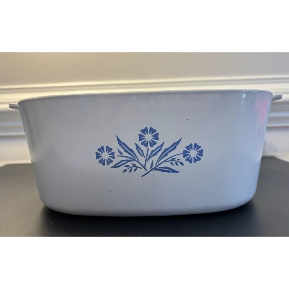 Corningware vintage blue